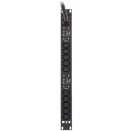 Unité de distribution d'alimentation en rack Eaton Basic, 1U, entrée L6-30P, 4,99 kW max., 200-250 V, 24 A, 10