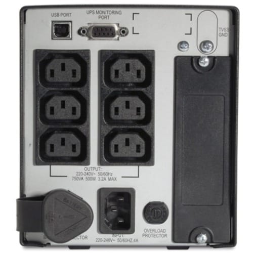 SAI de torre Smart-UPS de 750 VA de APC by Schneider Electric - Torre - 3 horas de autonomía