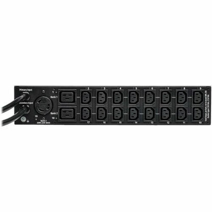 PDU conmutada PDUMH30HVATNET de Tripp Lite by Eaton de 19 tomas - Conmutada