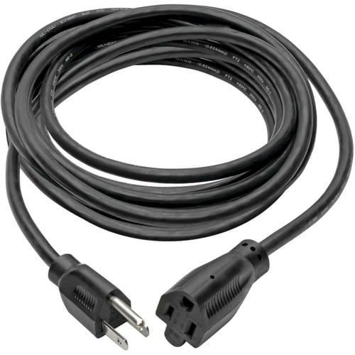 Tripp Lite 25ft Power Cord Extension Cable 5-15P to 5-15R 10A 18AWG 25' - 120 V AC / 10 A