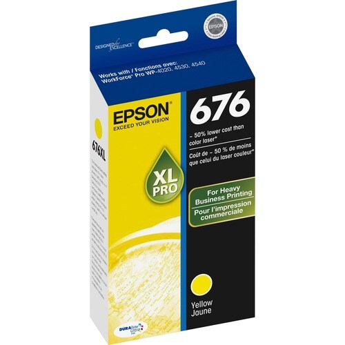Cartouche d'encre jet d'encre d'origine Epson DURABrite Ultra 676XL -