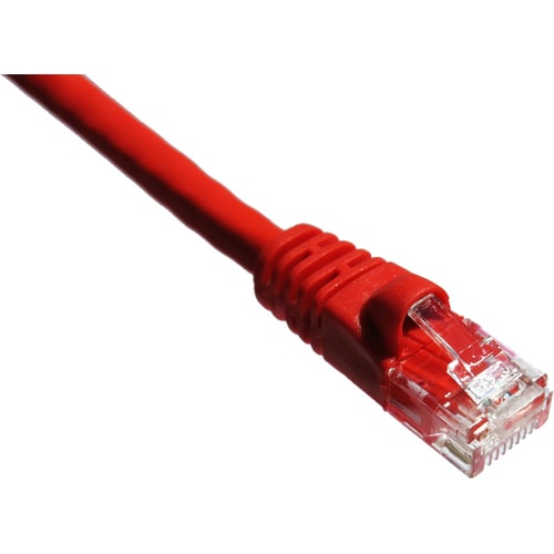 Axiom Memory Axiom 10FT CAT6 UTP 550mhz Patch Cable Snagless Molded Boot (Red)