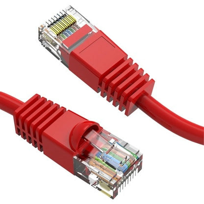Axiom Memory Axiom 10FT CAT6 UTP 550mhz Patch Cable Snagless Molded Boot (Red)