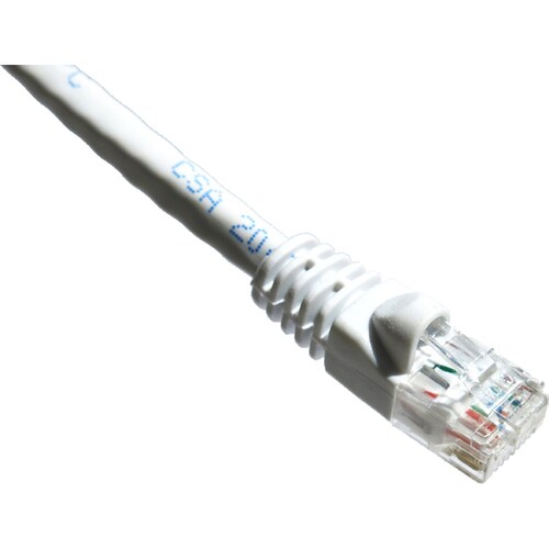 Cable de conexión Axiom Memory Axiom de 3 m (Cat. 6 UTP, 550 MHz) con funda moldeada sin enganches (blanco)
