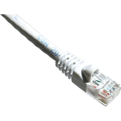 Câble de raccordement Axiom Memory Axiom 5 pieds CAT6 UTP 550 MHz avec gaine moulée anti-accroc (blanc)