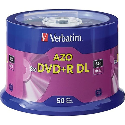 DVD enregistrable Verbatim - DVD+R DL - 8x - 8,50 Go - 50