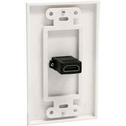 Placa de pared HDMI® hembra de una sola salida StarTech.com Blanca