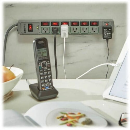 Tripp Lite by Eaton ECO-SURGE TLP76MSG 7-Outlets Surge Suppressor - 7