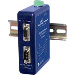 Repetidor aislado industrial Advantech B+B SmartWorx RS-232, carril DIN - Red (RJ-45)
