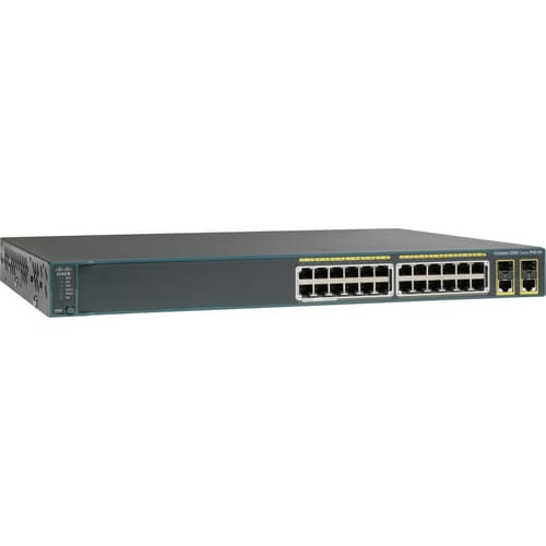 CATALYST 2960+ REACONDICIONADO 24 PUERTOS 10/100 POE + 2XT/SFP LAN LITE