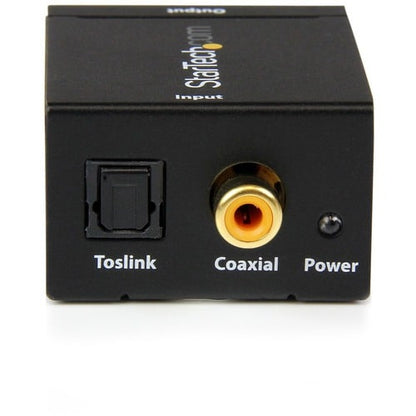 Convertidor de audio digital coaxial SPDIF o óptico Toslink a RCA estéreo de StarTech.com