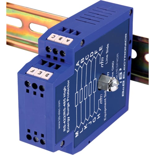 Protector contra sobretensiones de alta energía Advantech B+B SmartWorx RS-232 - Bloque de terminales