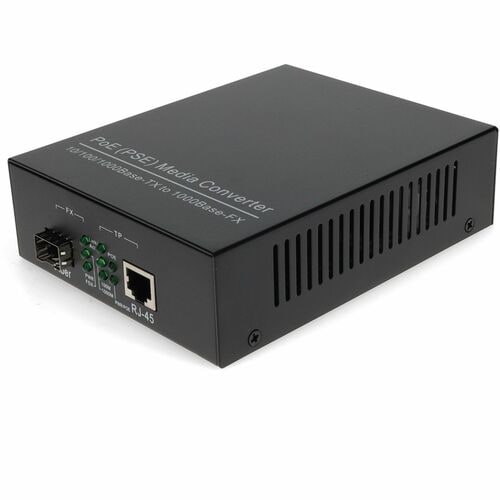 1GBS 1 RJ-45 TO 1 SFP PORT POE MEDIA CONVERTER