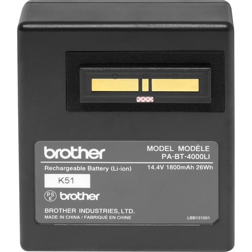 Batería para impresora móvil Brother - Para impresora - Batería recargable - 1800 mAh -