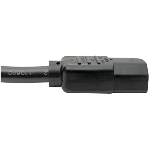 Tripp Lite 6ft Computer Power Cord Cable C14 to C15 Heavy Duty 16A 14AWG 6'