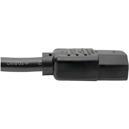 Tripp Lite 6ft Computer Power Cord Cable C14 to C15 Heavy Duty 16A 14AWG 6'
