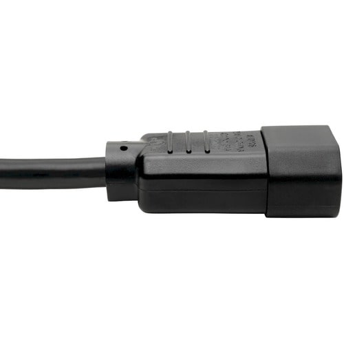 Tripp Lite 6ft Computer Power Cord Cable C14 to C15 Heavy Duty 16A 14AWG 6'