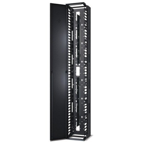 APC by Schneider Electric Cable Divider/Organizer - Cable Organizer - Black - 1 Each