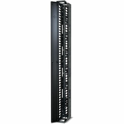 APC by Schneider Electric Cable Manager - Cable Manager - Black - 0U Rack Height - 1 Pack