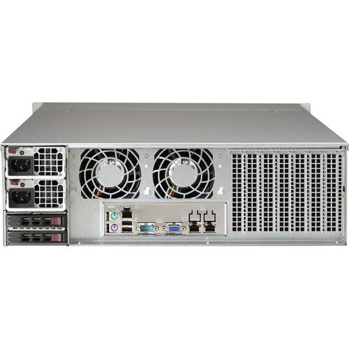 SC836A 3U RM CHASSIS 16BAY BLACK 920W PFC SLIM DVD-ROM DRIVE