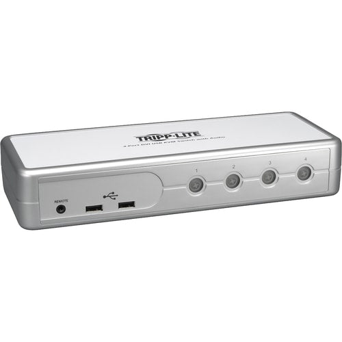 Commutateur KVM Tripp Lite by Eaton B004-DUA4-KR - 4 ordinateurs - QXGA - 2048 x 1536