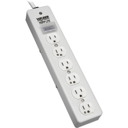 Tripp Lite by Eaton SPS606HGRA 6-Outlets Surge Suppressor - 6 x NEMA 5