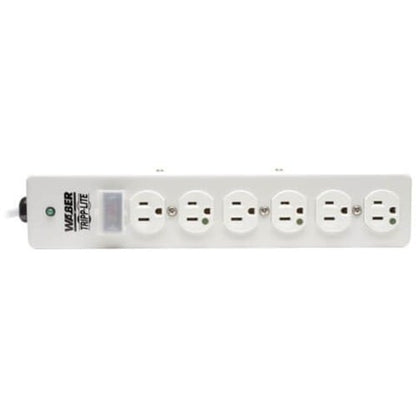 Tripp Lite by Eaton SPS610HGRA 6-Outlets Surge Suppressor - NEMA 5-15P