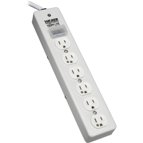 Tripp Lite by Eaton SPS610HGRA 6-Outlets Surge Suppressor - NEMA 5-15P