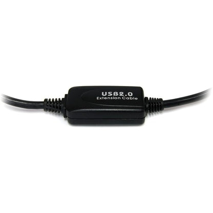 StarTech.com 9 m / 30 ft Active USB A to B Cable - M/M - Black USB 2.0 A to B Co