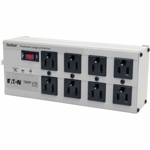 Tripp Lite by Eaton 8-outlet Premium Surge Suppressor - 8 x NEMA 5-15R