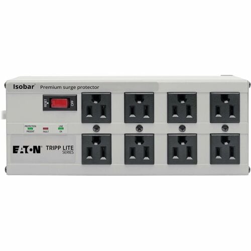 Tripp Lite by Eaton 8-outlet Premium Surge Suppressor - 8 x NEMA 5-15R