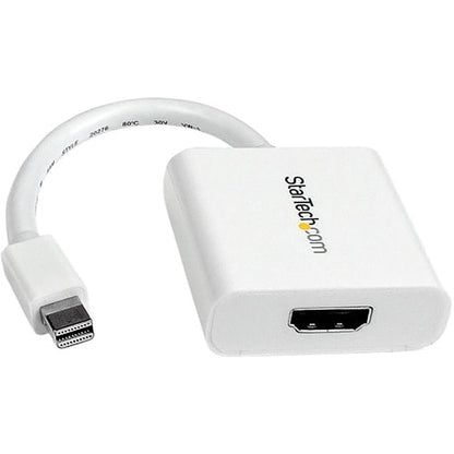 StarTech.com Mini DisplayPort to HDMI Adapter, Mini DP to HDMI Video Converter for Monitor