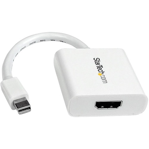 StarTech.com Mini DisplayPort to HDMI Adapter, Mini DP to HDMI Video Converter for Monitor