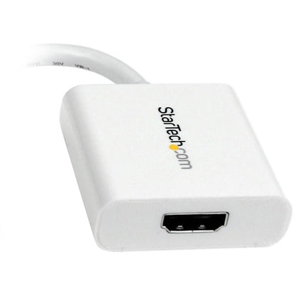 StarTech.com Mini DisplayPort to HDMI Adapter, Mini DP to HDMI Video Converter for Monitor