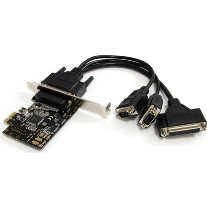 Carte combo série parallèle PCI Express 2S1P StarTech.com - Ajoutez un port parallèle et deux ports RS