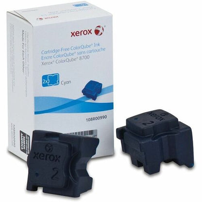 Bâtonnet d'encre solide Xerox - Cyan - 2/boîte