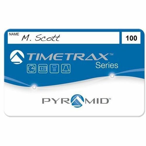 Cartes magnétiques pour employés Pyramid - 92,08 mm x 5,4 cm