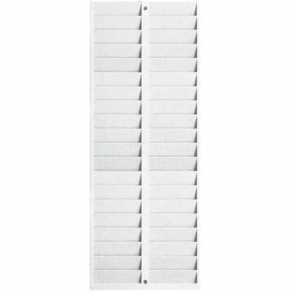 Pyramid 500-4 Porte-badges d'employé 40 emplacements - 40 cartes - 40 emplacements - Comp