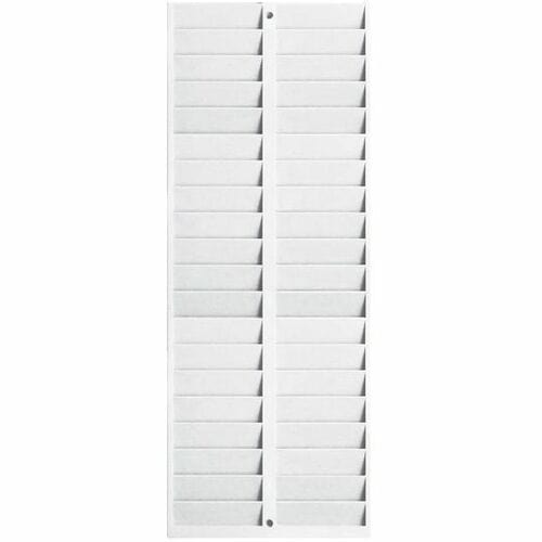 Pyramid 500-4 Porte-badges d'employé 40 emplacements - 40 cartes - 40 emplacements - Comp