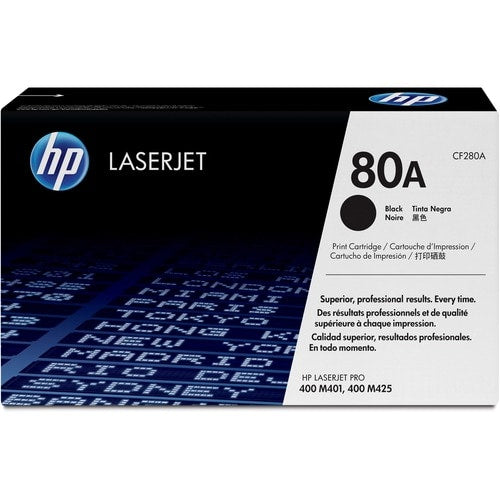 80A BLACK TONER CARTRIDGE STD CAPACITY F/ LASERJET PRO M401/M4