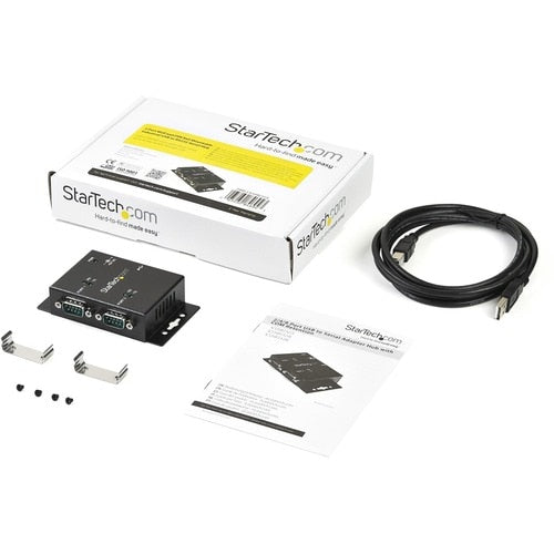 Adaptateur USB vers série StarTech.com - 2 ports - Montage mural