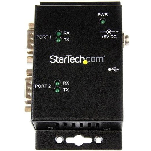 Adaptateur USB vers série StarTech.com - 2 ports - Montage mural