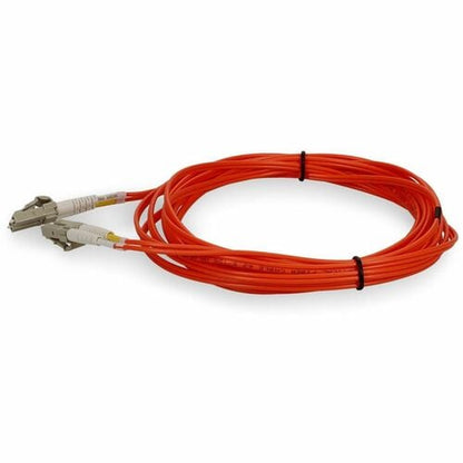 AddOn 1m Multi-Mode fiber (MMF) Duplex LC/LC OM1 Orange Patch Cable - Fiber Optic for Netw