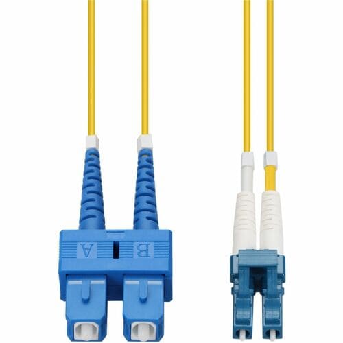 AddOn 10m SMF 9/125 Duplex SC/LC OS1 Yellow OFNR (Riser
