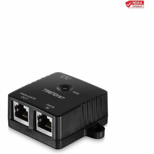 Inyector Gigabit Power over Ethernet de TRENDnet, velocidades Gigabit dúplex completo