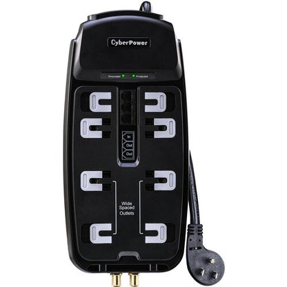Cyber Power CyberPower CSHT808TC Home Theater 8-Outlets Surge Suppress