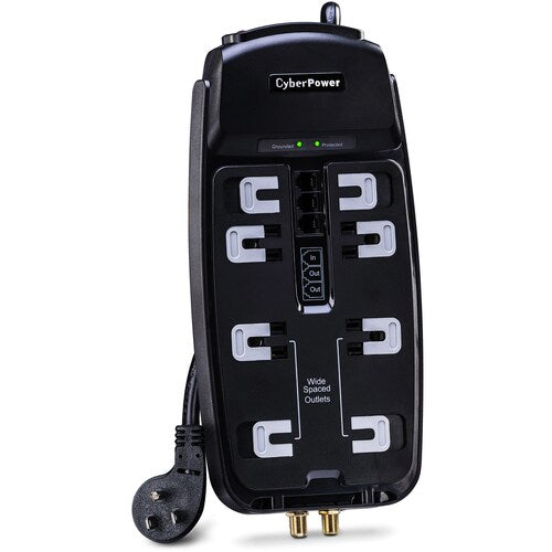 Cyber Power CyberPower CSHT808TC Home Theater 8-Outlets Surge Suppress