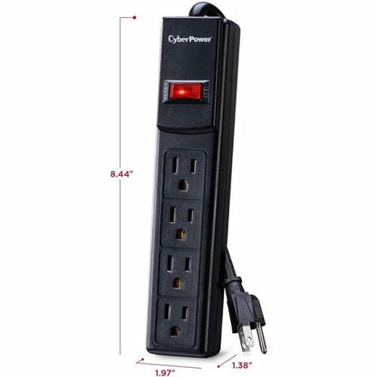 Parasurtenseur CyberPower CSB404 Essential 4 prises 4 pieds