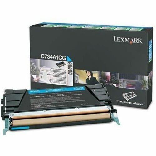 CYAN RETURN PGM TONER CARTRIDGE FOR X746 X748 7K