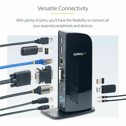StarTech.com Dual Monitor USB 3.0 Laptop Docking S